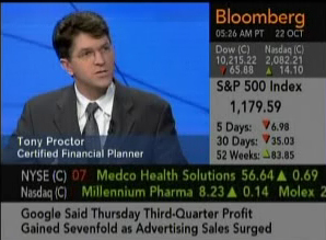 Tony Proctor Bloomberg TV